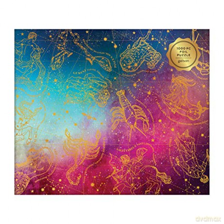 Astrology 1000 Piece Foil Puzzle (Puzzles) - Sarah McMenemy [KALENDARZ]