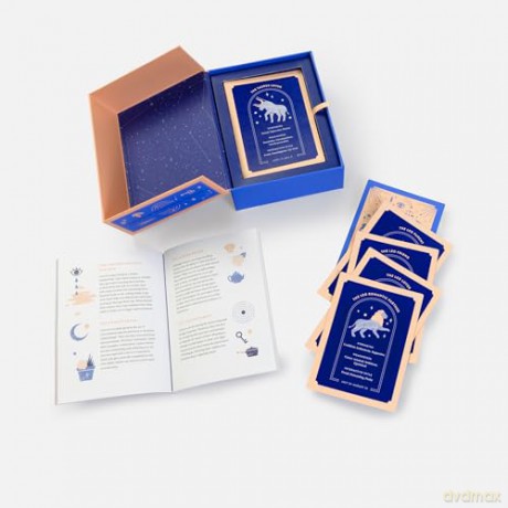 Astrology of You and Me Oracle Deck: 72 Cards to Understand and Improve Your Relationships - Gary Goldschneider [KSIĄŻKA]
