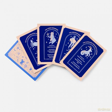 Astrology of You and Me Oracle Deck: 72 Cards to Understand and Improve Your Relationships - Gary Goldschneider [KSIĄŻKA]