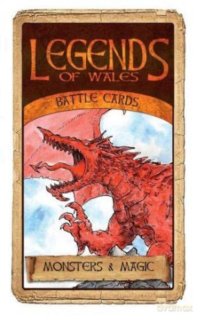 Atebol Legends of Wales Battle Cards: Monsters and Magic - Huw Aaron [KSIĄŻKA]