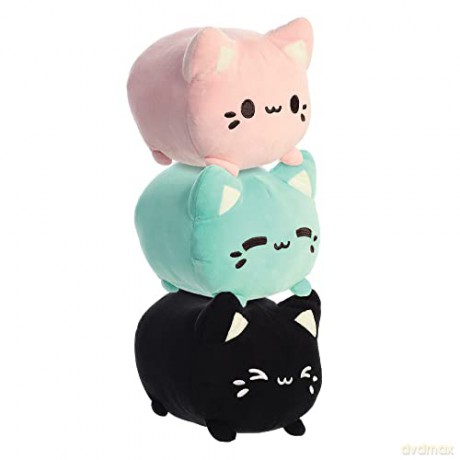 Aurora, 14274, Tasty Peach Mint Meowchi, 7In, Eco-friendly soft toy