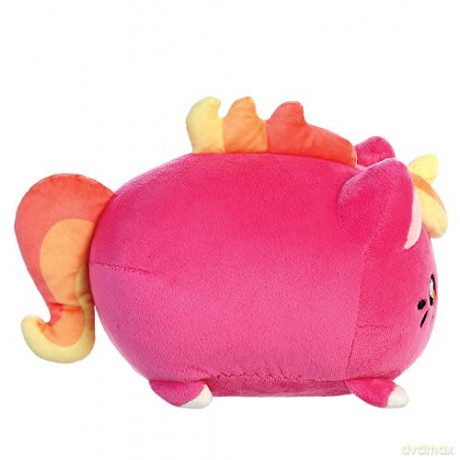 Aurora, 14288, Tasty Peach Berry Sunset Meowchi, 7In, Eco-friendly soft toy, Pink