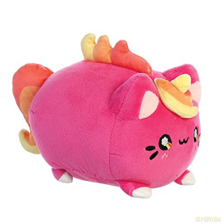 Aurora, 14288, Tasty Peach Berry Sunset Meowchi, 7In, Eco-friendly soft toy, Pink