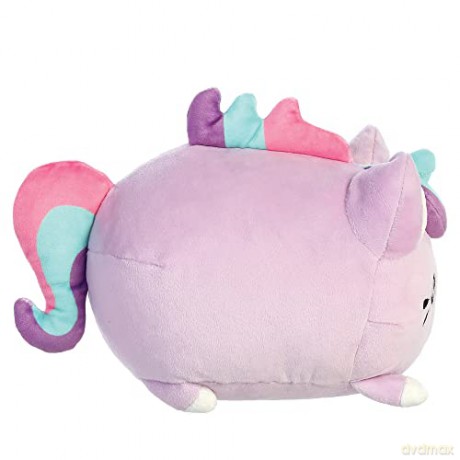 Aurora, 14289, Tasty Peach Lavender Dream Meowchi, 7In, Eco-friendly soft toy