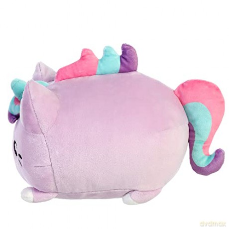 Aurora, 14289, Tasty Peach Lavender Dream Meowchi, 7In, Eco-friendly soft toy