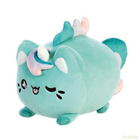 Aurora, 14290, Tasty Peach Moon Blossom Meowchi, 7In, Eco-friendly soft toy, Aqua