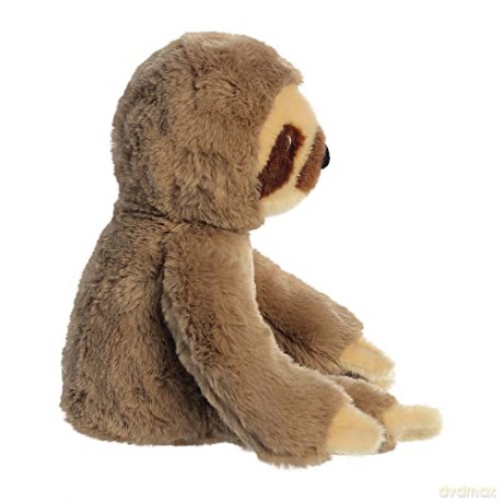 Aurora, 35003, Eco Nation Sloth, 9.5In, Recycled Soft Toy, Brown