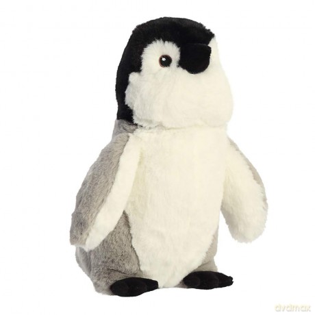 Aurora, 35015, Eco Nation, Penguin, 9.5In, Soft Toy, (Grey/White/Black)