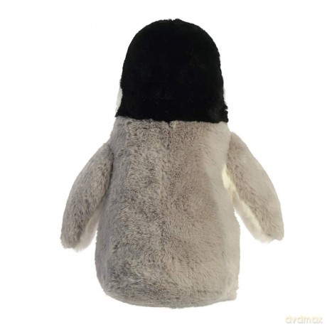 Aurora, 35015, Eco Nation, Penguin, 9.5In, Soft Toy, (Grey/White/Black)