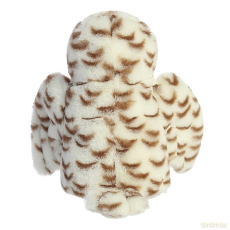 Aurora, 35029, Eco Nation Snowy Owl, 8In, Soft Toy, White