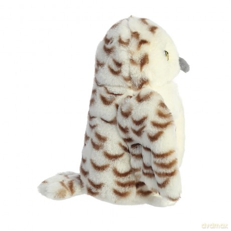 Aurora, 35029, Eco Nation Snowy Owl, 8In, Soft Toy, White
