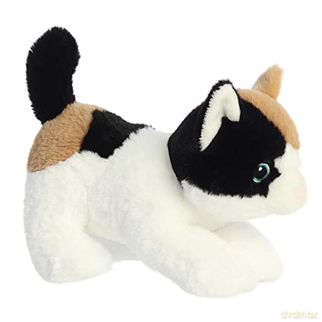Aurora, 35049, Eco Nation Calico Cat, 8.5In, Recycled Soft Toy, Multi-Coloured