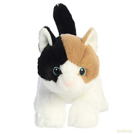 Aurora, 35049, Eco Nation Calico Cat, 8.5In, Recycled Soft Toy, Multi-Coloured