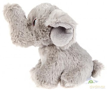Aurora, 35067, Eco Nation Mini Elephant, 5In, Soft Toy, Grey