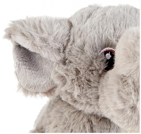 Aurora, 35067, Eco Nation Mini Elephant, 5In, Soft Toy, Grey