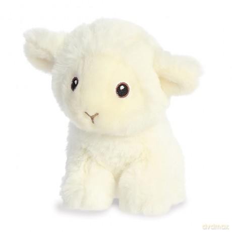 Aurora, 35073, Eco Nation Mini Lamb, 5In, Soft Toy, White