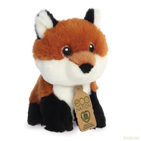Aurora, 35076, Eco Nation Mini Fox, 5In, Soft Toy, Multi-Coloured