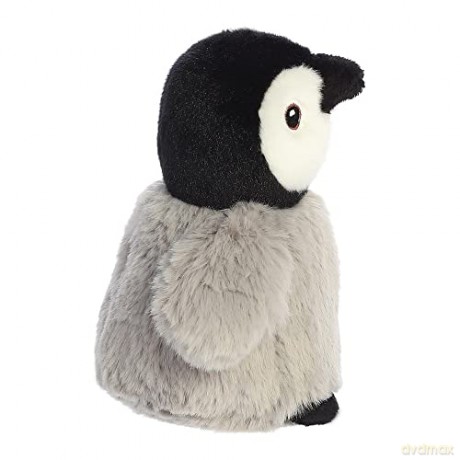 Aurora, 35083, Eco Nation Mini Penguin, 5In, Recycled Soft Toy, Grey