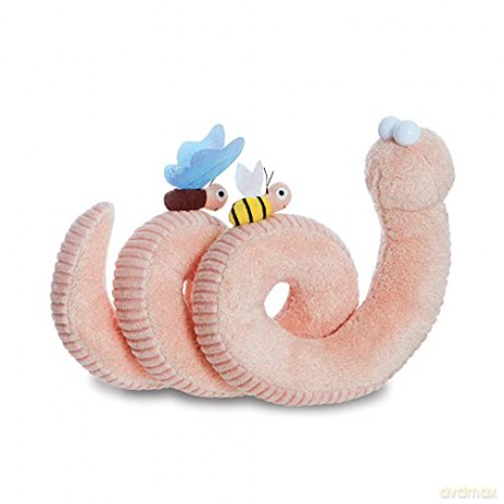 AURORA, 61431, Superworm, Soft Toy, Peach