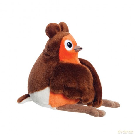 Aurora, 61432, Robin, Bird Soft Toy, Brown and Red