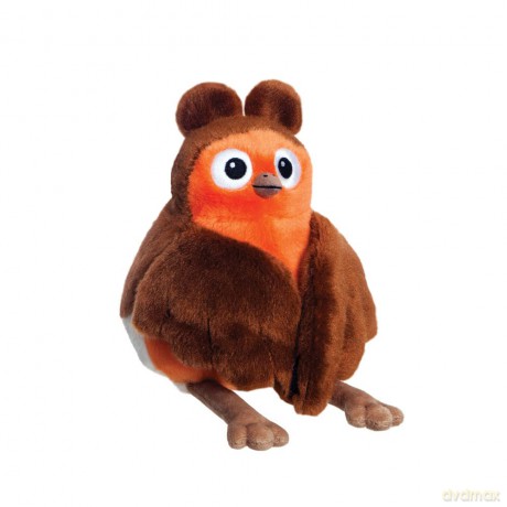 Aurora, 61432, Robin, Bird Soft Toy, Brown and Red