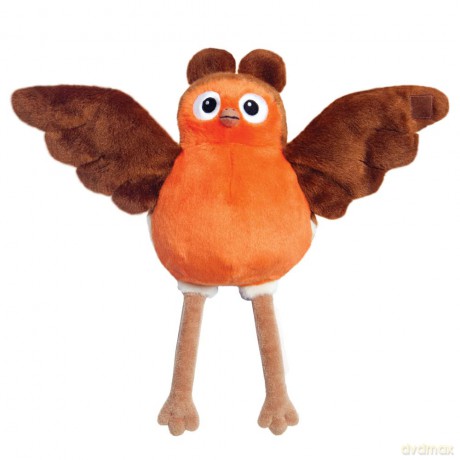 Aurora, 61432, Robin, Bird Soft Toy, Brown and Red