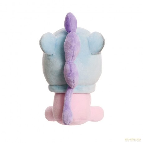 Aurora, 61478, BT21 Official Merchandise, Baby MANG Sitting Doll 8In, Soft Toy, Blue & Purple