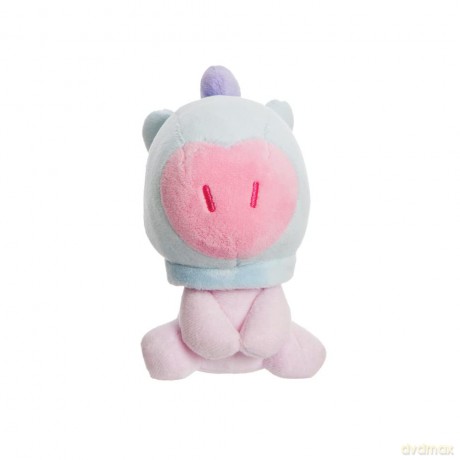 Aurora, 61485, BT21 Official Merchandise, Baby MANG Sitting Doll 5In, Soft Toy, Blue & Purple