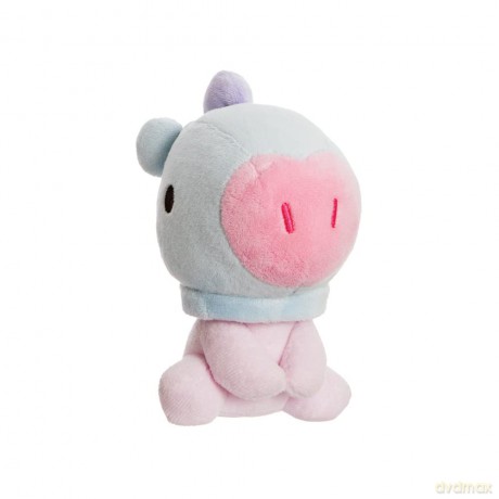 Aurora, 61485, BT21 Official Merchandise, Baby MANG Sitting Doll 5In, Soft Toy, Blue & Purple