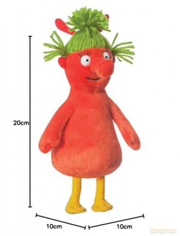 Aurora, 61497, Janet, The Smed and the Smoos, Eco-friendly soft toy, Red