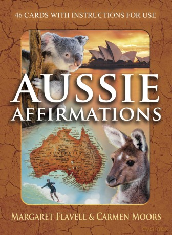Aussie Affirmations: 46 Cards with Instructions for Use - Margaret Flavell [KSIĄŻKA]