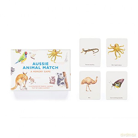 Aussie Animal Match: A Memory Game - Chris Humfrey [KSIĄŻKA]