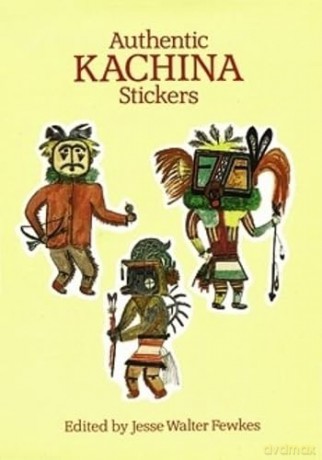 Authentic Kachina Stickers: 22 Full-Color Pressure-Sensitive Designs (Dover Stickers) - Marcela Ferreira [KSIĄŻKA]