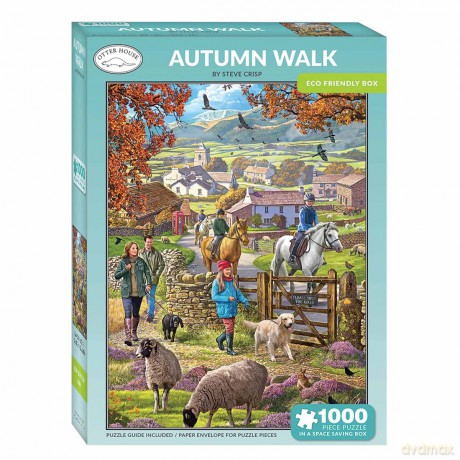 Autumn Walk 1000 Piece Jigsaw [PUZZLE]