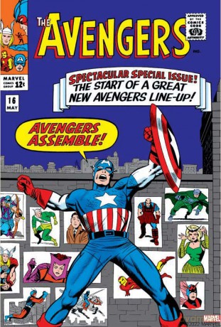 Avengers: 100 Collectible Comic Book Cover Postcards - Marvel Entertainment [KSIĄŻKA]