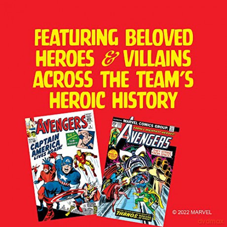 Avengers: 100 Collectible Comic Book Cover Postcards - Marvel Entertainment [KSIĄŻKA]