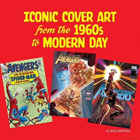 Avengers: 100 Collectible Comic Book Cover Postcards - Marvel Entertainment [KSIĄŻKA]