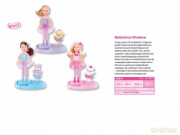 MATTEL Barbie Lalka I Baletki Baletnica Chelsa [ZABAWKA]