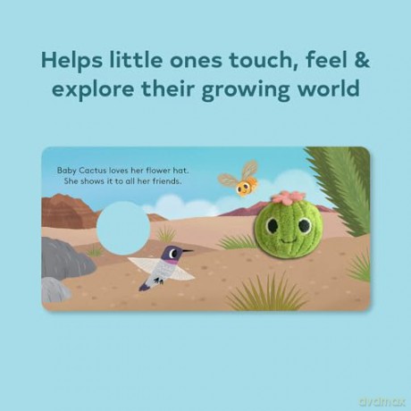 Baby Cactus: Finger Puppet Book (Little Finger Puppet) - Huang [KSIĄŻKA]