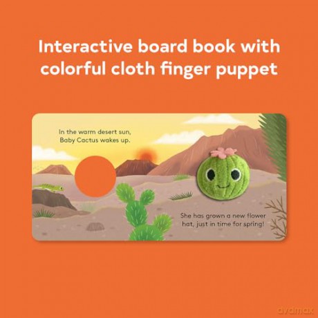 Baby Cactus: Finger Puppet Book (Little Finger Puppet) - Huang [KSIĄŻKA]