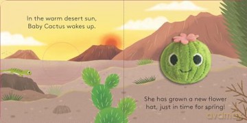 Baby Cactus: Finger Puppet Book (Little Finger Puppet) - Huang [KSIĄŻKA]