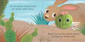 Baby Cactus: Finger Puppet Book (Little Finger Puppet) - Huang [KSIĄŻKA]