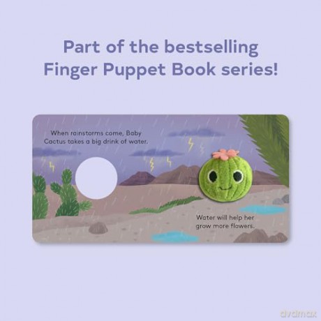 Baby Cactus: Finger Puppet Book (Little Finger Puppet) - Huang [KSIĄŻKA]