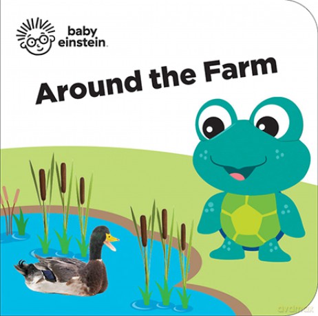Baby Einstein Farm Friends 12 Board Books My First Library - P I Kids [KSIĄŻKA]