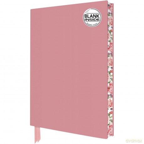 Baby Pink Blank Artisan Notebook (Flame Tree Journals) (Blank Artisan Notebooks) - Flame Tree Studio [KSIĄŻKA]