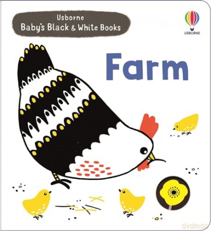 Baby's Black and White Books Farm - Mary Cartwright [KSIĄŻKA]