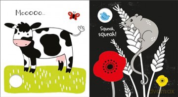 Baby's Black and White Books Farm - Mary Cartwright [KSIĄŻKA]