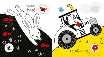 Baby's Black and White Books Farm - Mary Cartwright [KSIĄŻKA]