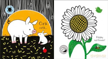 Baby's Black and White Books Farm - Mary Cartwright [KSIĄŻKA]