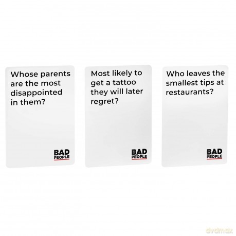 BAD PEOPLE Game - Find Out What Your Friends Really Think of You [KSIĄŻKA]